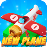 Merge Plane Tycoon Coin Maker icône