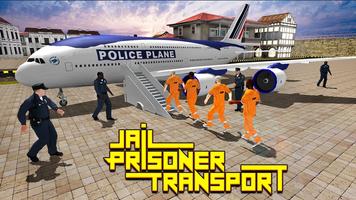 Prisonnier Transport Avion Sim Affiche