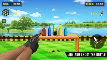 Ekstrim Botol Penembakan Permainan: Game Gratis poster