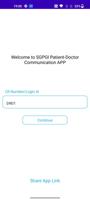 SGPGI Patient-Doctor Comm. App capture d'écran 1
