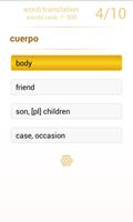 Test Your Spanish Vocabulary Poster