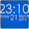 Simple Digital Clock Widget ikona