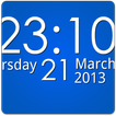 ”Simple Digital Clock Widget