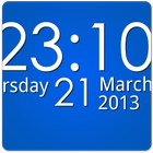 ikon Simple Digital Clock Widget