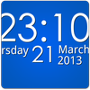 Simple Digital Clock Widget أيقونة