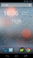 Simple Digital Clock Widget syot layar 1