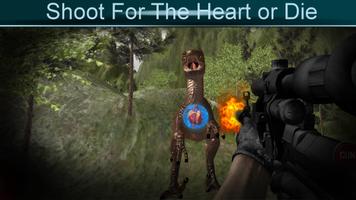 Wild Dinosaur Hunter Game: Din imagem de tela 1