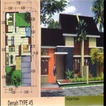 desain denah rumah type 45