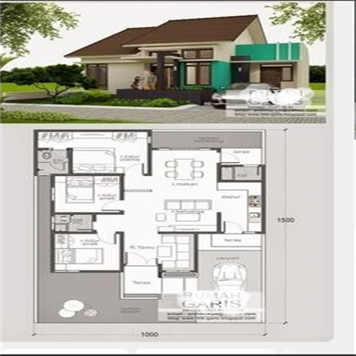 plano de projeto de casa do tipo 70