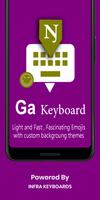 Ga English Keyboard by Infra Plakat