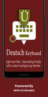 German English Keyboard : Infr Poster