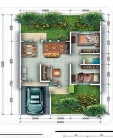 type 21 house plan design স্ক্রিনশট 1