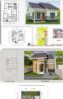 type 36 house plan design اسکرین شاٹ 1