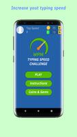 Typing speed Challenge - How Fast You Can Type capture d'écran 1