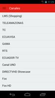 Televisión Ecuatoriana Guía Affiche