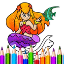 Mermaid Games: Coloring Pages APK
