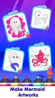 Mermaid Games: Coloring Pages screenshot 2