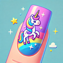 Salón de uñas Juegos acrílicas APK