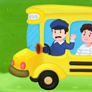 Cute Baby Bus Driving Games for Baby Girls & Boys APK