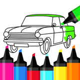 Auto's Kleurboek voor kinderen-APK