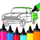 Cars Coloring Book for Kids icon