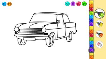 Cars Coloring Book for Kids स्क्रीनशॉट 1