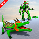 Crocodile Robot Car Transform Robot Games APK