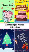 Wishes, Messages & Greetings الملصق