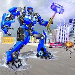 Скачать Force Strike Hammer Robot War APK