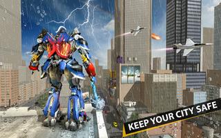 Force Strike Hammer Robot War 截图 3