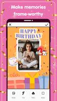Birthday Photo Frame Editor ảnh chụp màn hình 1