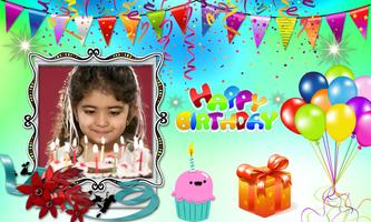 Happy Birthday Photo Frames plakat