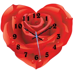 Скачать Rose Flower Clock XAPK