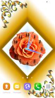 Rose Flower Clock captura de pantalla 3