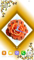 Rose Flower Clock imagem de tela 3