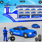 US Police Car Transport Games Zeichen