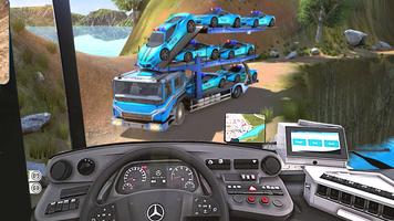 US Police Car Transport Games 포스터