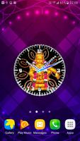 Ayyappa Clock Wallpaper captura de pantalla 1