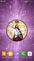 Lord Jesus Clock LiveWallpaper Affiche