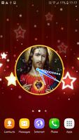 Lord Jesus Clock LiveWallpaper captura de pantalla 1