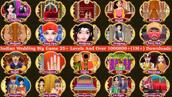 Indian Wedding Girl Game Affiche