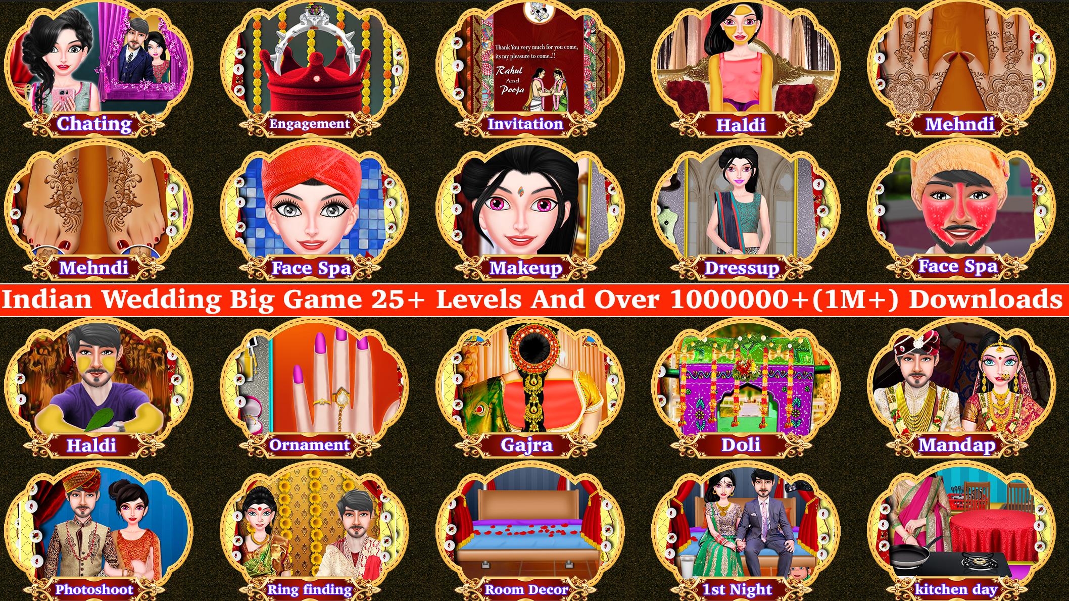 Indian Wedding Girl Game APK للاندرويد تنزيل