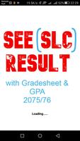 SEE Result 2076 poster