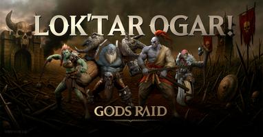 GODS RAID : Team Battle RPG poster