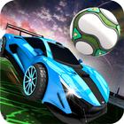 Rocket Car Ball Soccer Game Zeichen