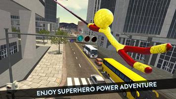 Spider Rope Hero: Flying Hero capture d'écran 2