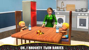 Twins Baby Daycare: Baby Care screenshot 1