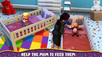 Twins Baby Daycare: Baby Care screenshot 2