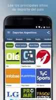 Deportes Argentinos Plakat
