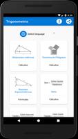Cálculos de Trigonometría Poster